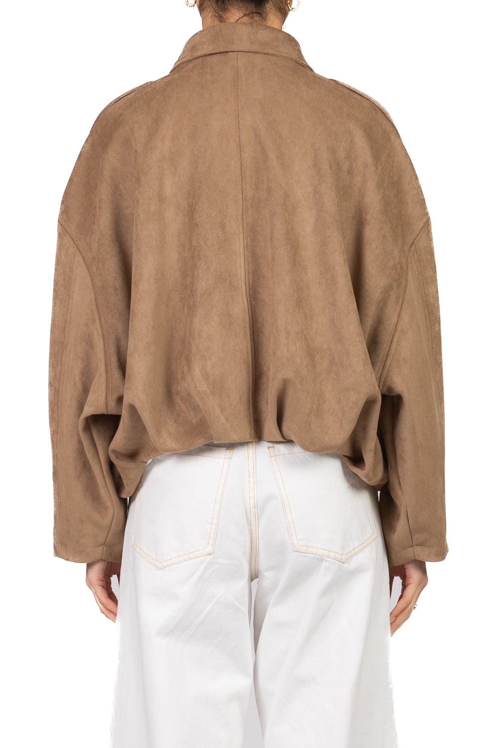 Tensione In - Giacca bomber scamosciata Art. 126074