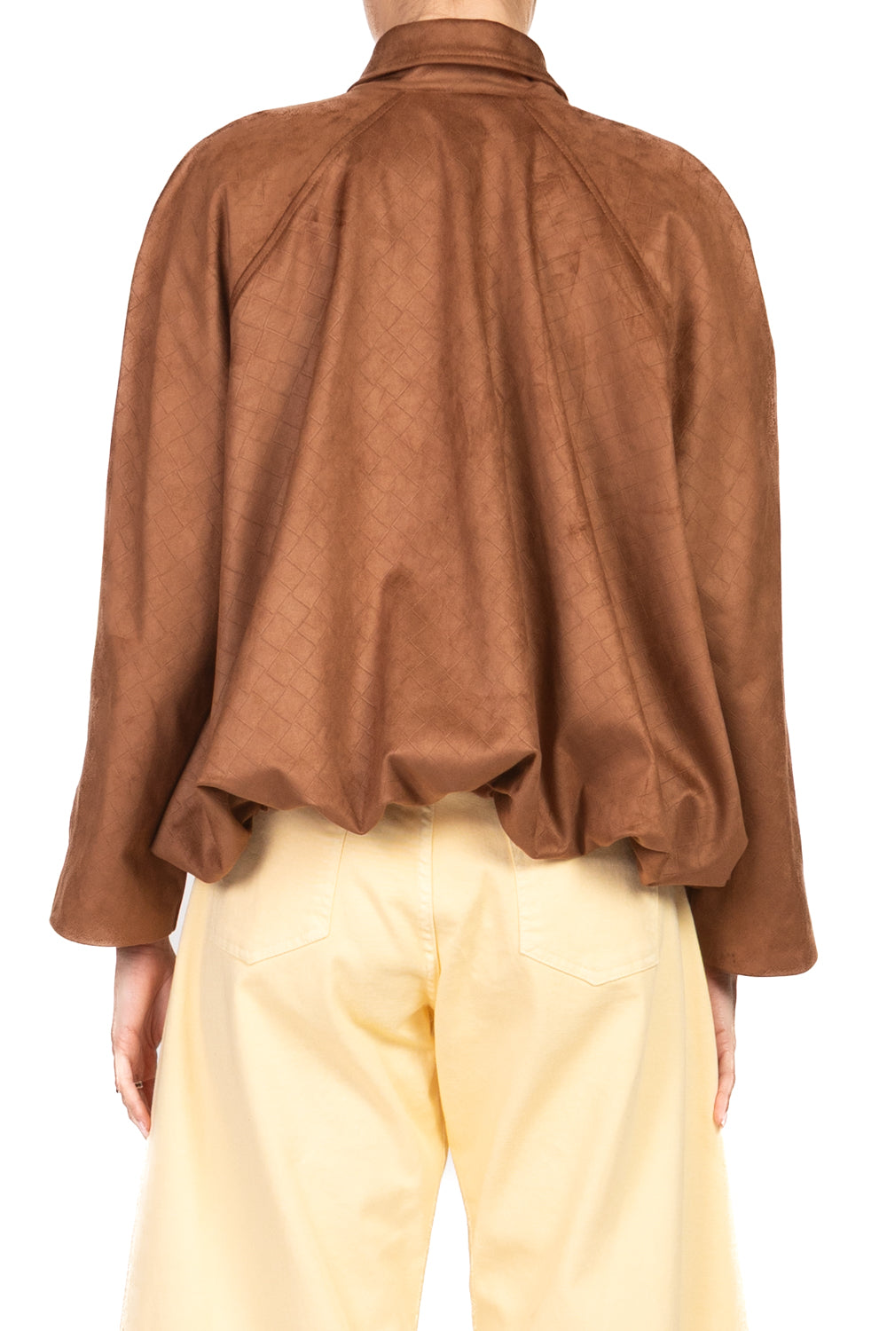 Tensione In - Bomber in suede intrecciato Art. 26B4164