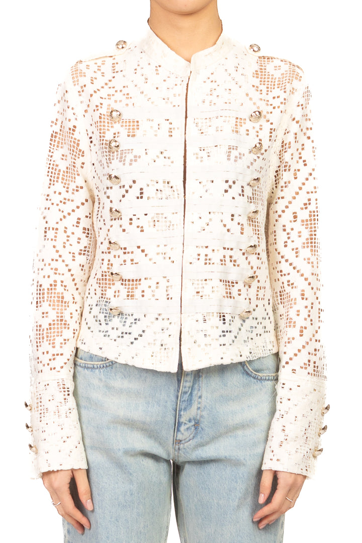 Tensione In - Giacca napoleone in pizzo Art. 38791