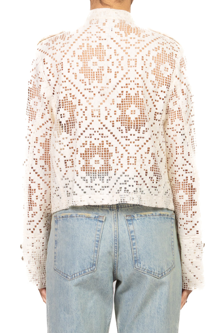 Tensione In - Giacca napoleone in pizzo Art. 38791