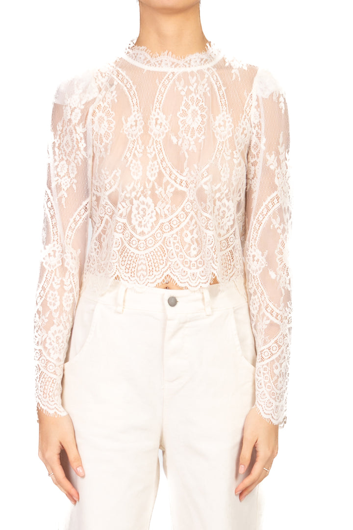 Tensione In - Maglia in pizzo Art. S26T602