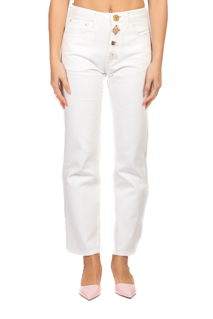 Vicolo - Jeans ZOE crop bottoni gioiello Art. DAB5112