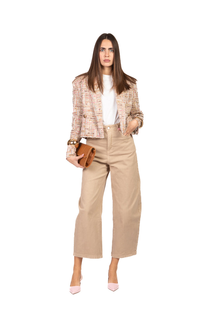 Tensione In - Giacca spencer fantasia Art. S26J678