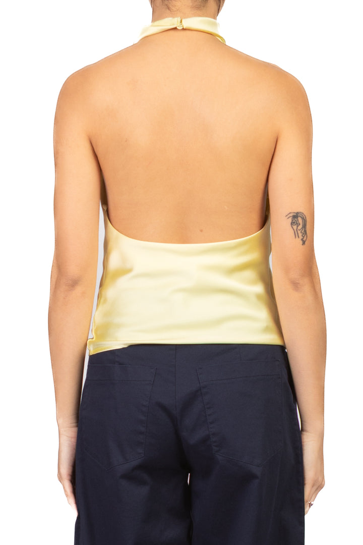 Imperial - Top in satin scollo americano Art. RIS4LBA