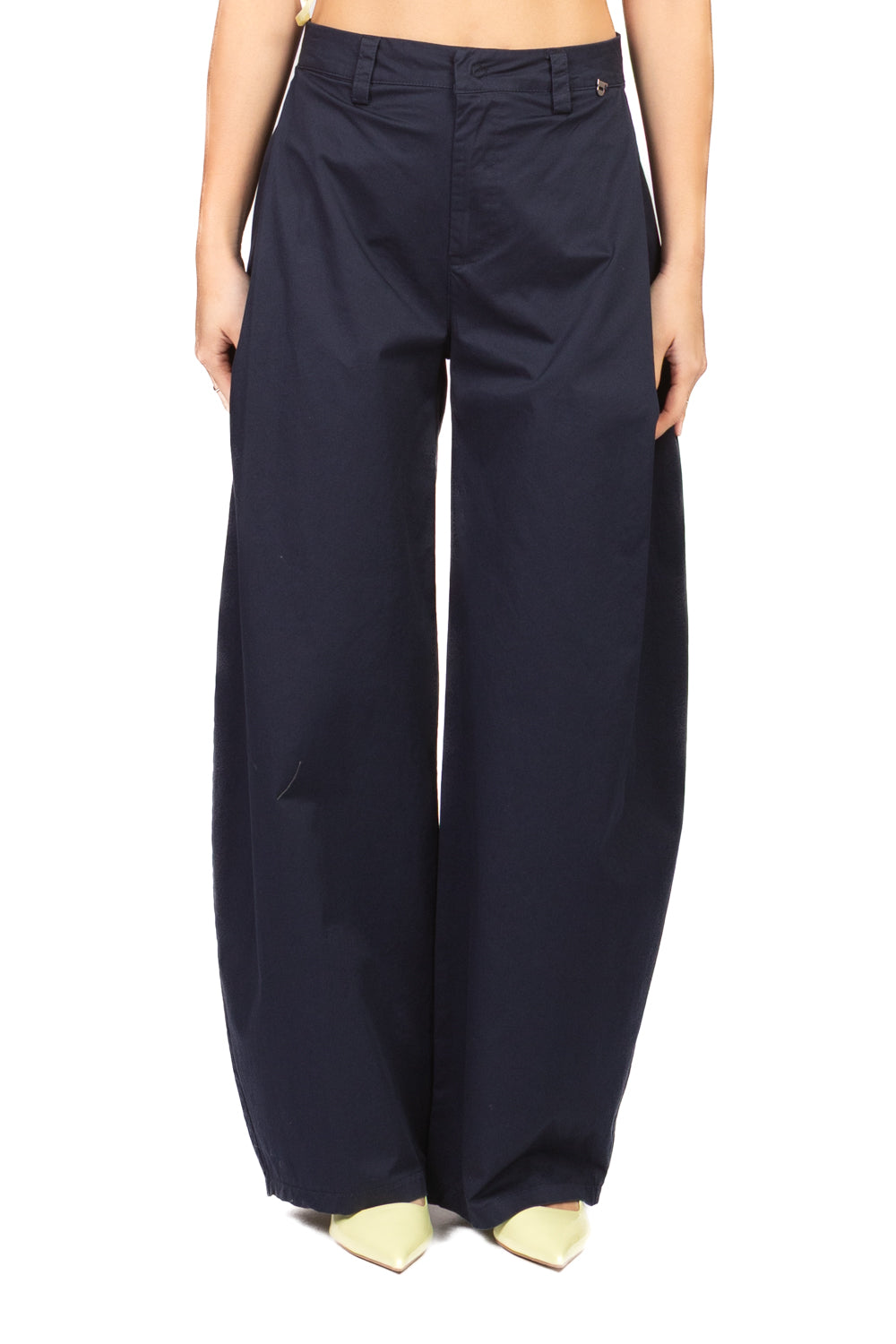 Dixie - Pantalone in cotone con pinces Art. P067A208