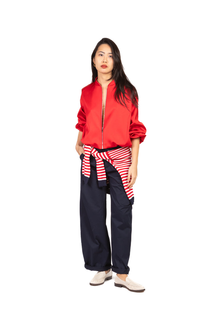 Imperial - Bomber in satin Art. VHM3LBA