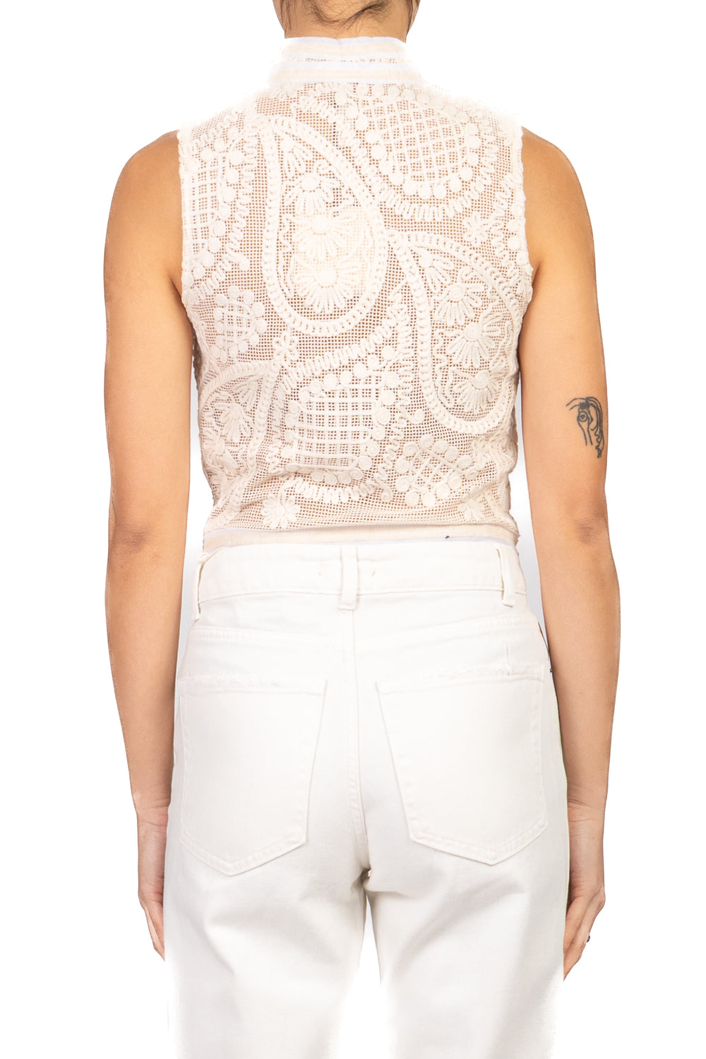 Tensione In - Gilet napoleone in pizzo Art. 117T