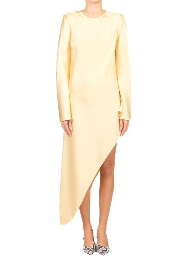 Vicolo - Abito asimmetrico in satin  Art. TAB1335