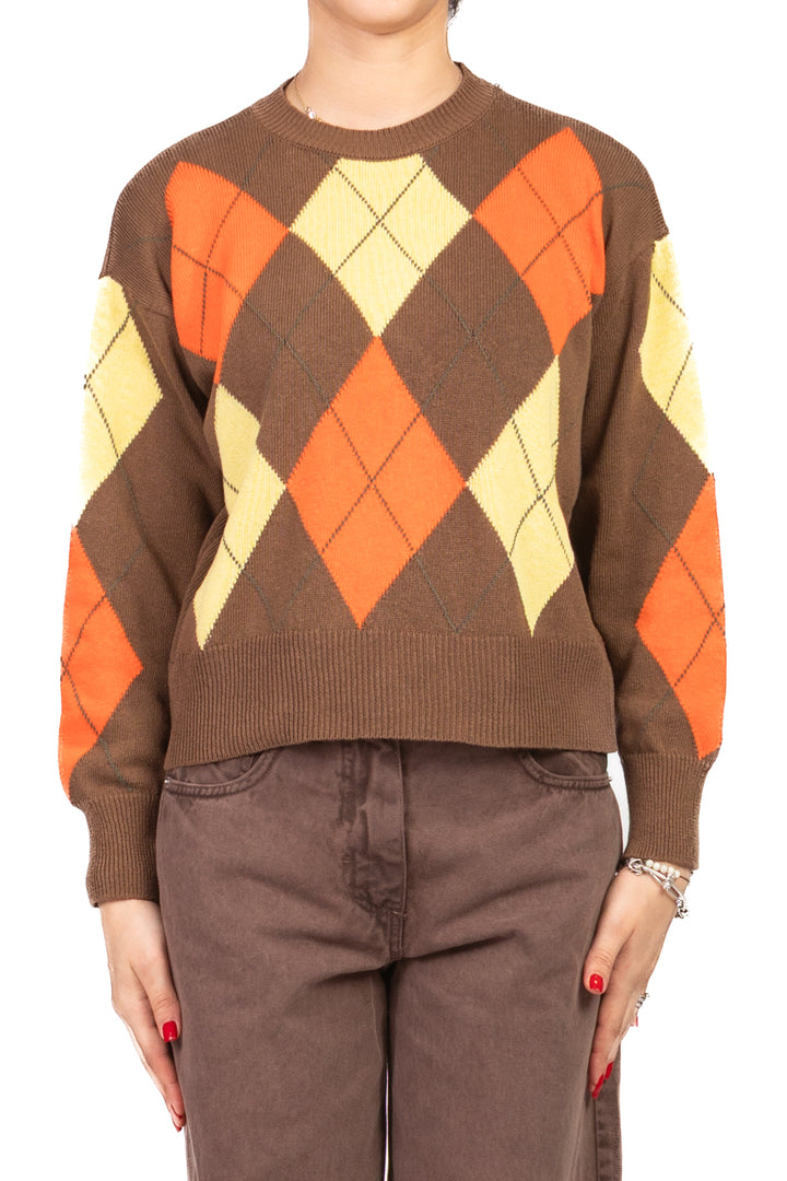 Vicolo - Maglia rombi girocollo Art. 7AB7059