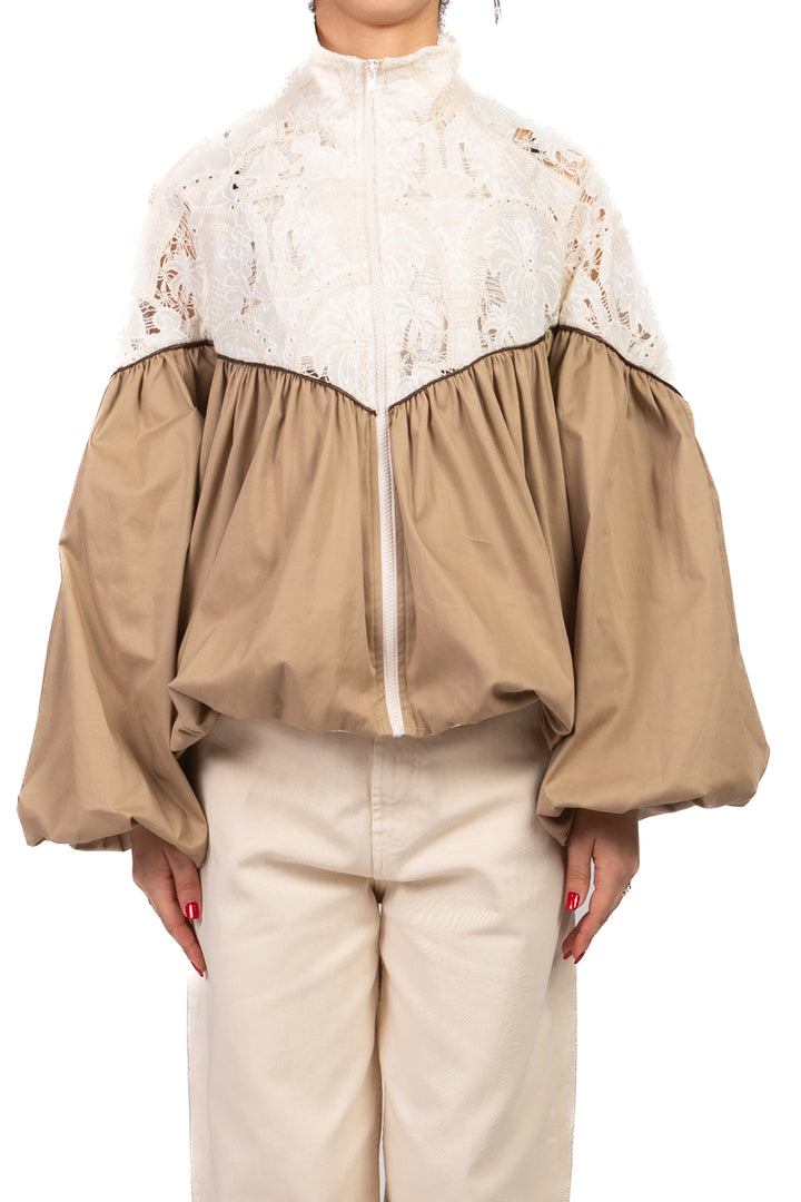 Tensione In - Bomber in pizzo Art. 38810