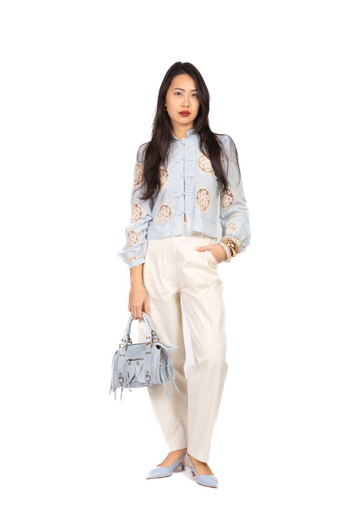 Tensione In - Camicia napoleone con ricamo Art. S26C647