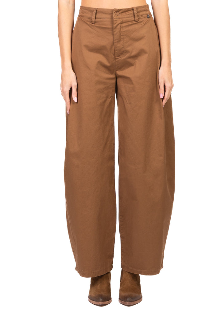 Dixie - Pantalone in cotone con pinces Art. P067A208