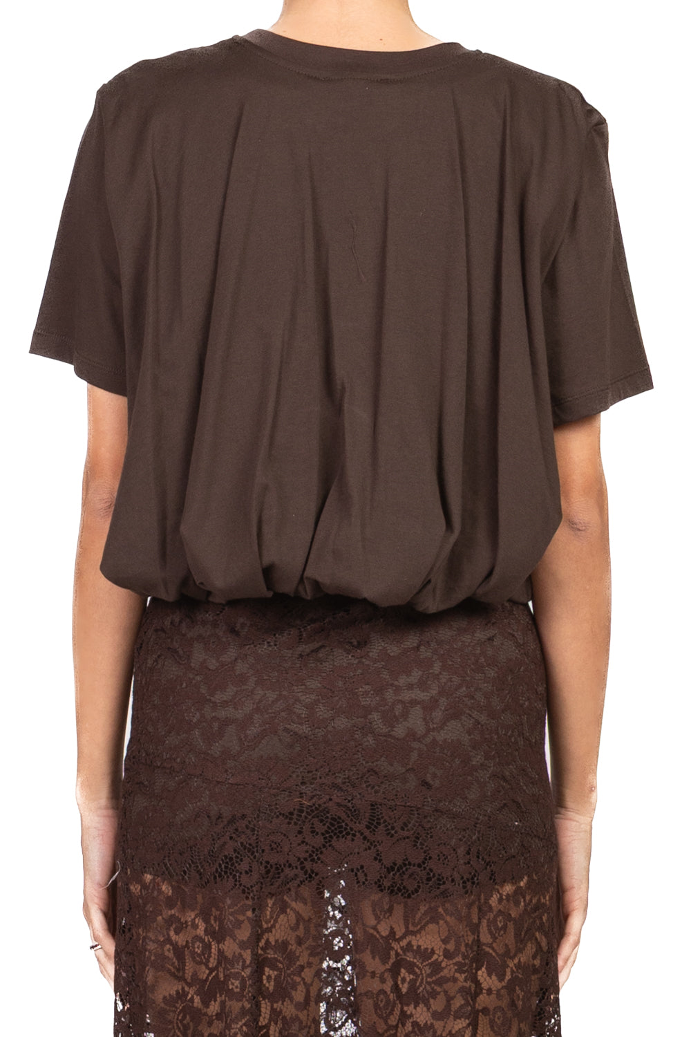 Vicolo - T- shirt crop elastico in vita Art. TAB0854