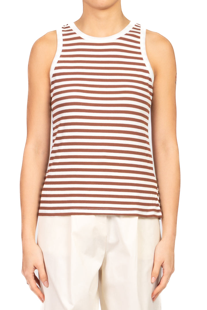 Tensione In - Canotta vogatore a costine rigata  Art. 21010