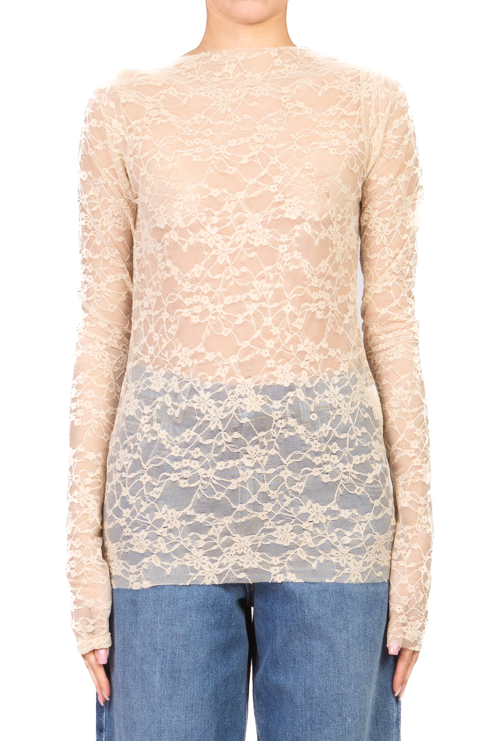Have One - Maglia in  pizzo taglio vivo Art. MPA-Q118