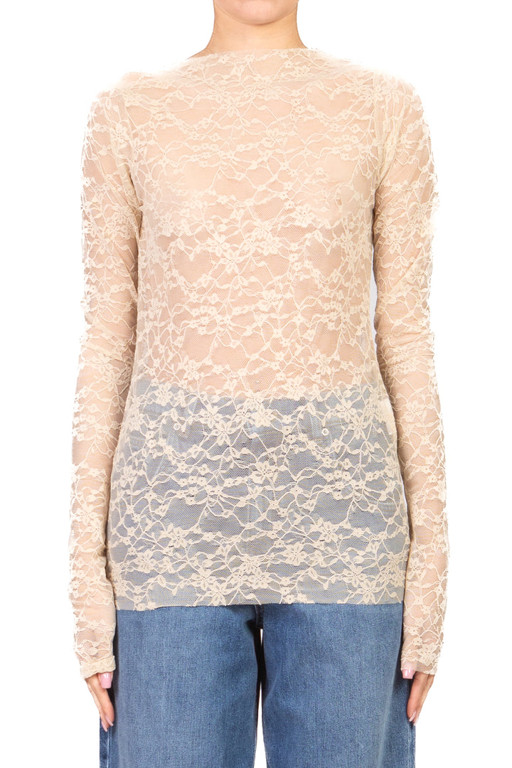Have One - Maglia in  pizzo taglio vivo Art. MPA-Q118