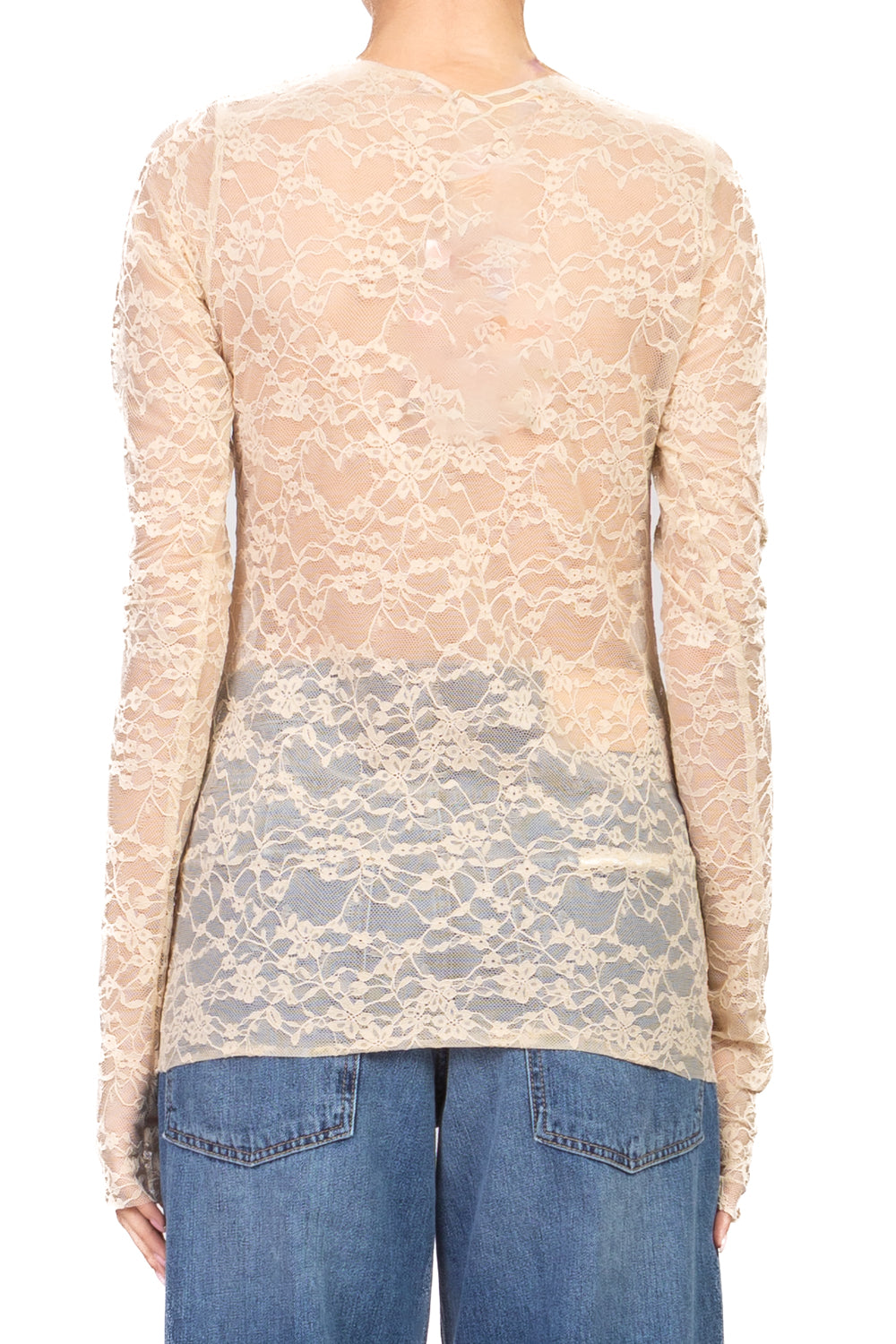 Have One - Maglia in  pizzo taglio vivo Art. MPA-Q118