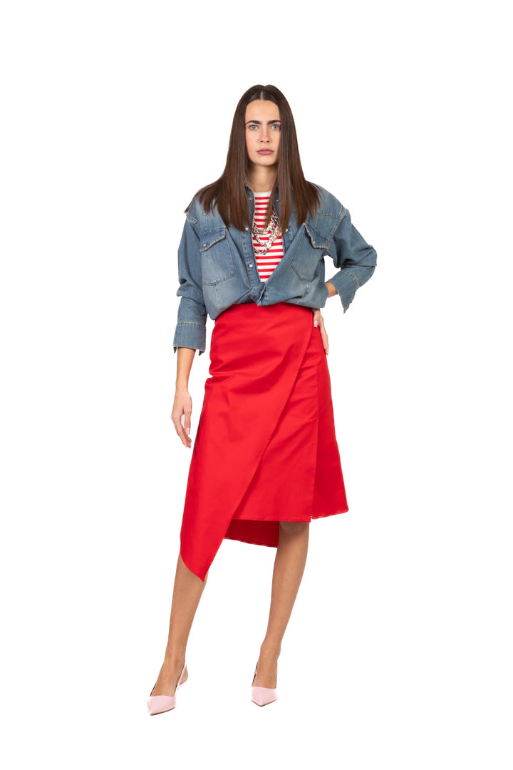 Vicolo - Gonna midi asimmetrica Art. TAB1355