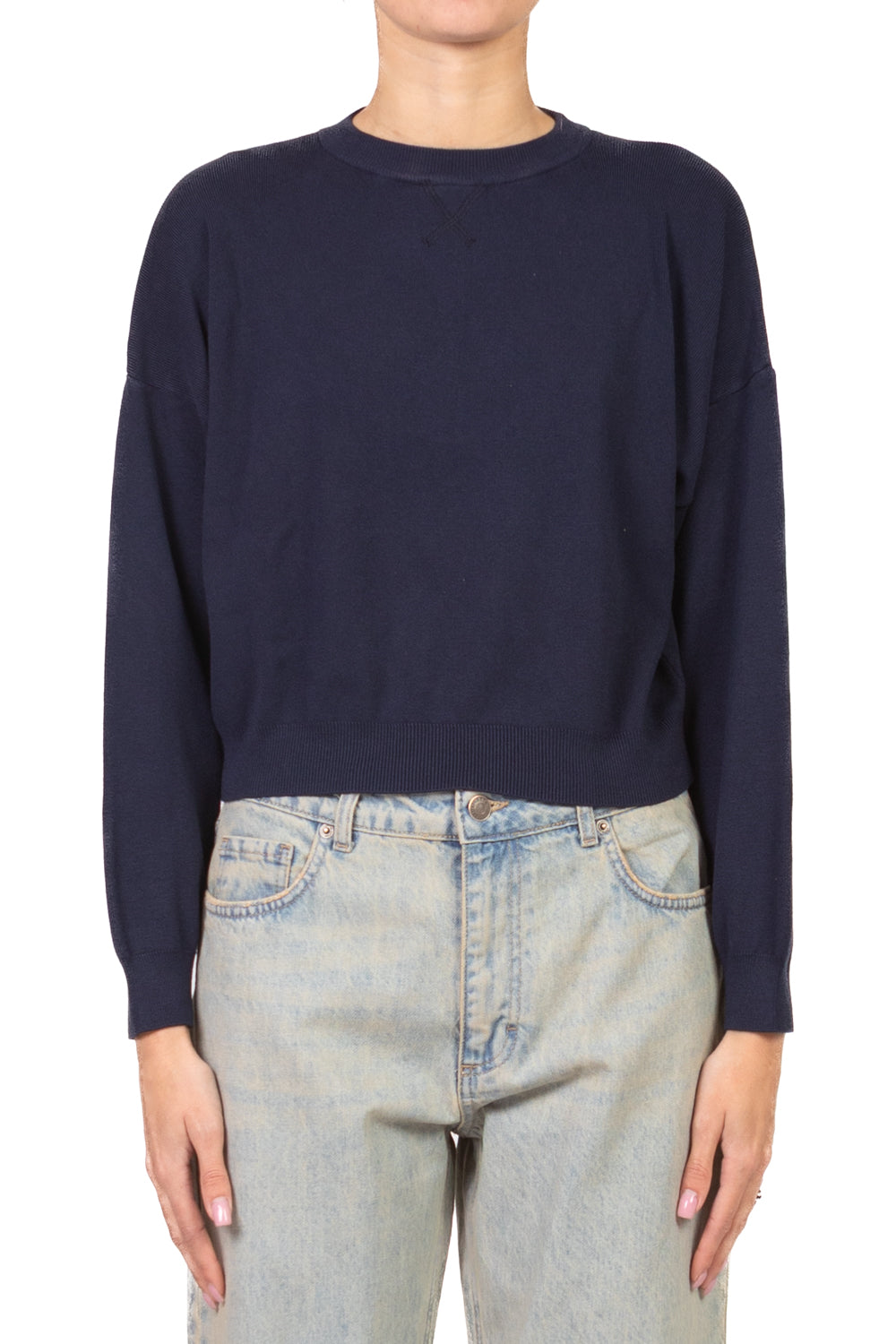 Vicolo - Maglia crop manica lunga Art. 2AB2130