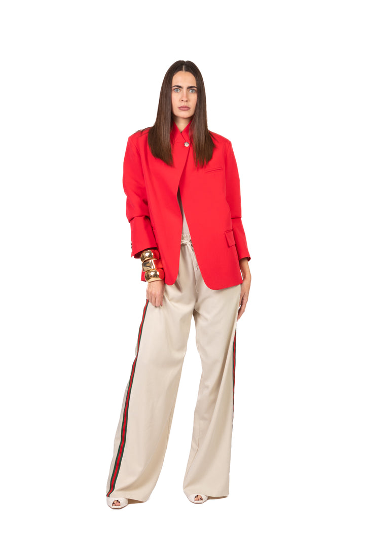 Tensione In - Pantalone coulisse con banda laterale Art. 26P4354