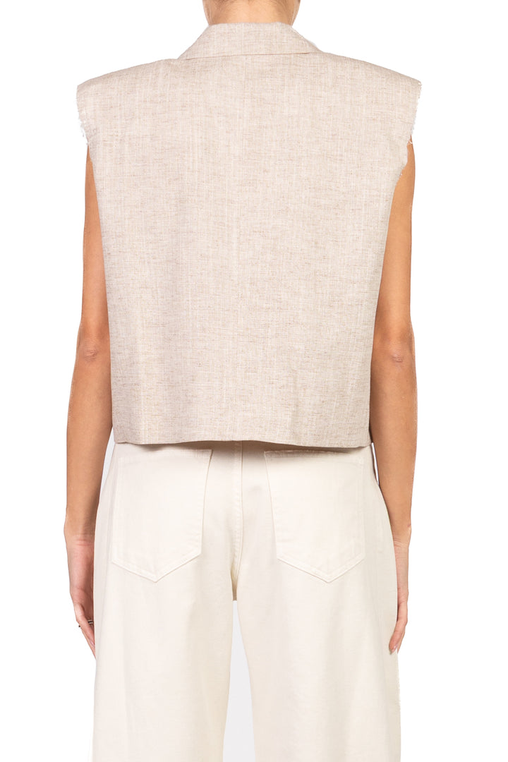 Vicolo - Gilet con spalline taglio vivo Art. TAB1440