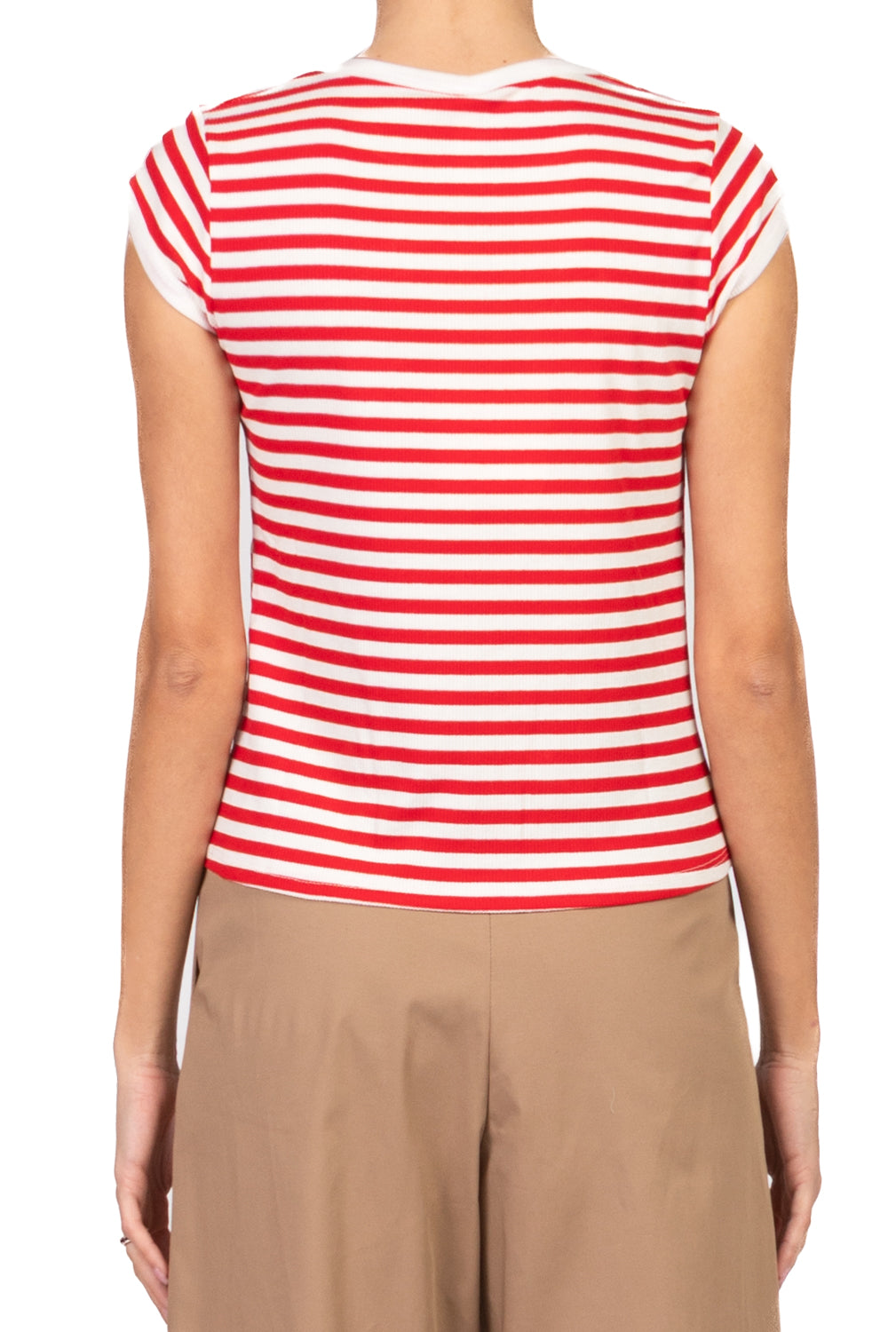 Tensione In - T-shirt a costine rigata  Art. 21011