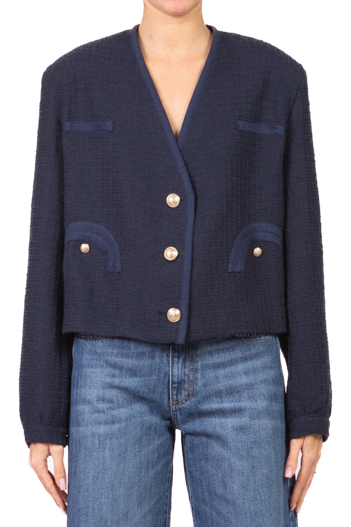 Tensione In - Giacca crop in bouclé Art. 38804