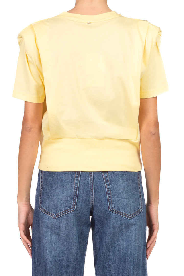 Dixie - T-shirt spalline e fascia Art. T262A103