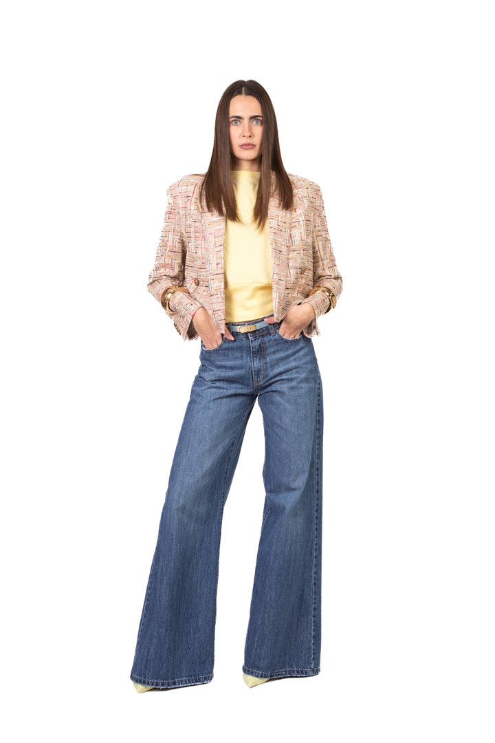 Dixie - T-shirt spalline e fascia Art. T262A103