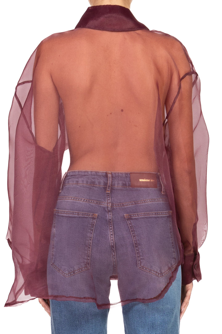 Tensione In - Camicia effetto organza Art. PE260111