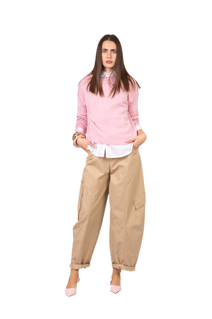 Tensione In - Maglia girocollo scatoletta Art. 26136