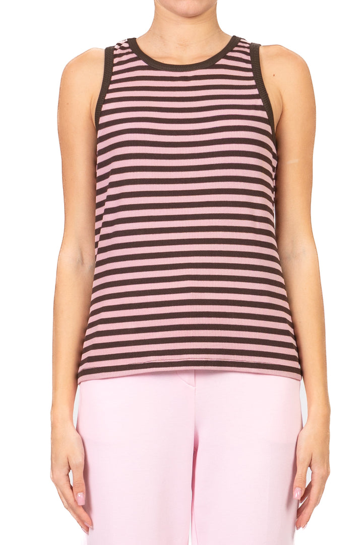 Tensione In - Canotta vogatore a costine rigata  Art. 21010