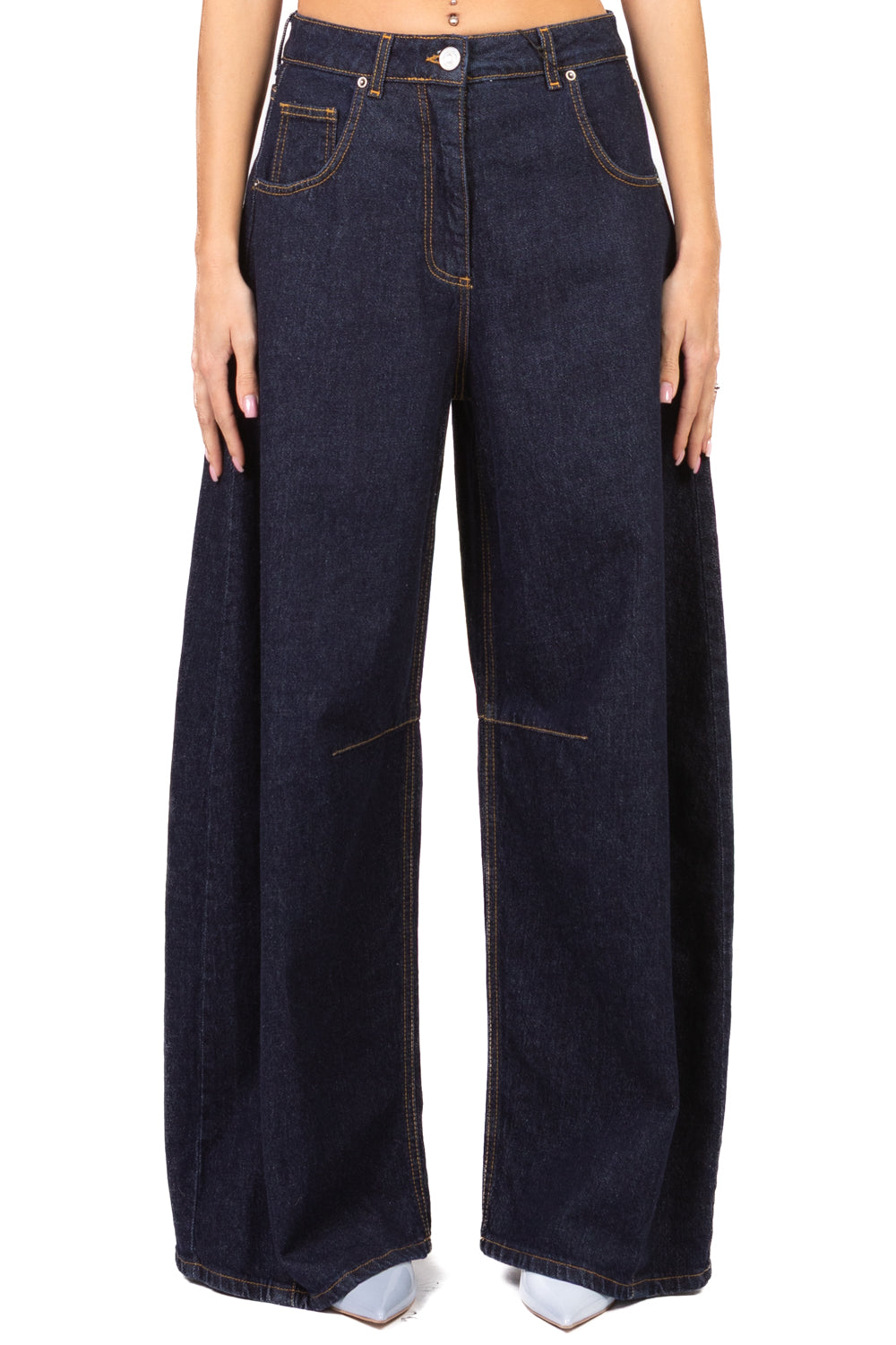 Tensione In - Jeans barrel ampio LOUVRE Art. P314J110W000