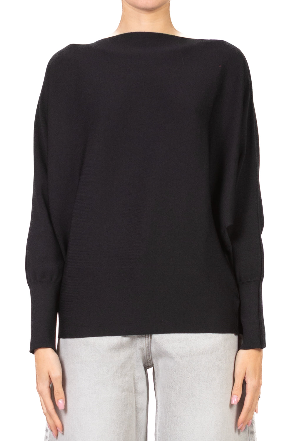 Vicolo - Maglia scatoletta con manica kimono  Art. 2AB2092