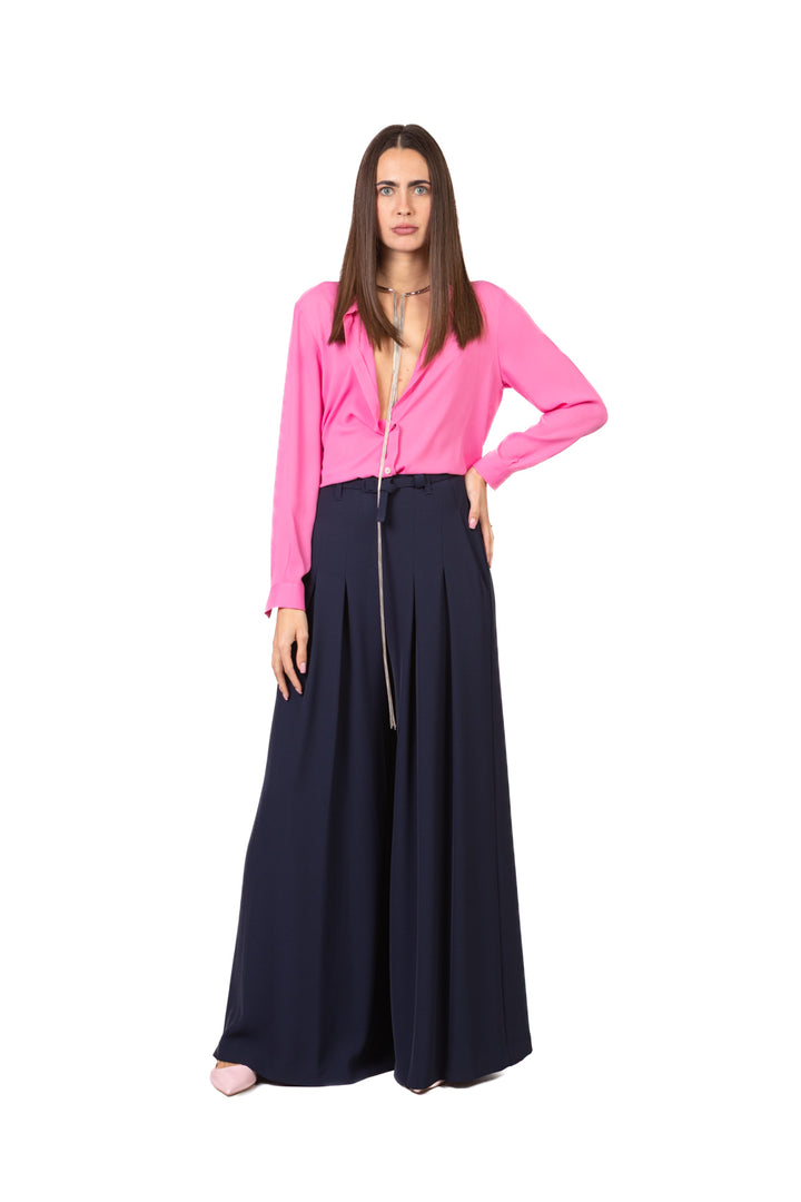 Imperial - Pantalone palazzo in crepe Art. P3ZQLHX
