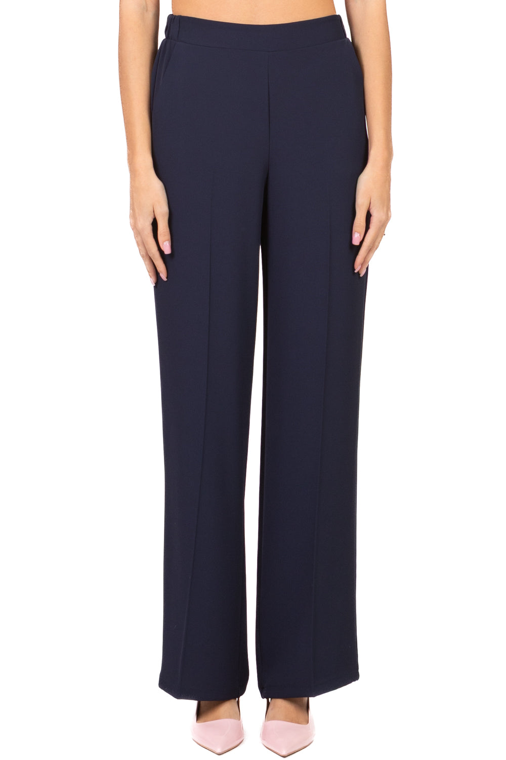 Imperial - Pantalone gamba dritta in crepe Art. P4L0LHX