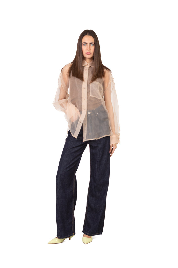 Tensione In - Camicia effetto organza Art. PE260111