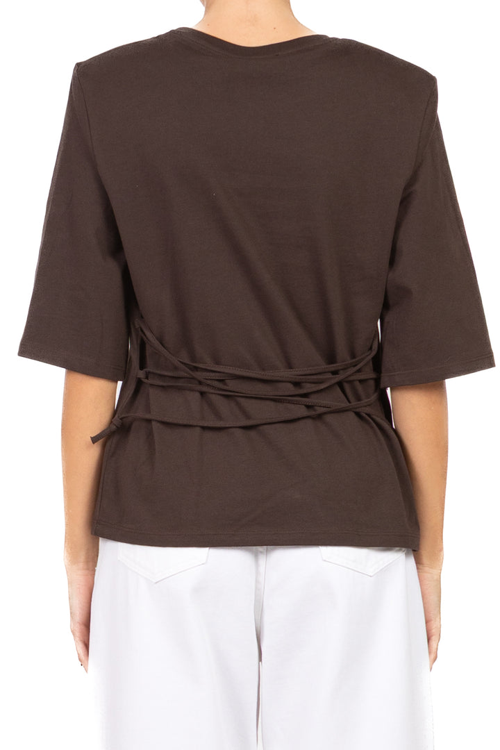 Vicolo - T-shirt spalline con lacci Art. UAB0192