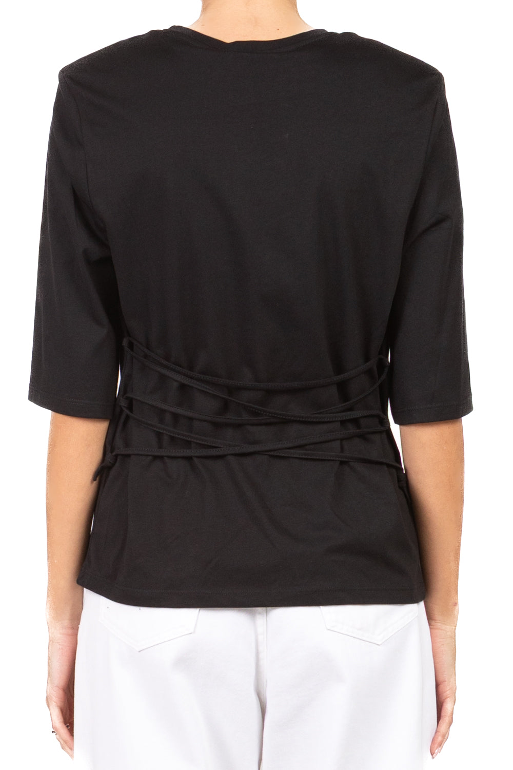 Vicolo - T-shirt spalline con lacci Art. UAB0192