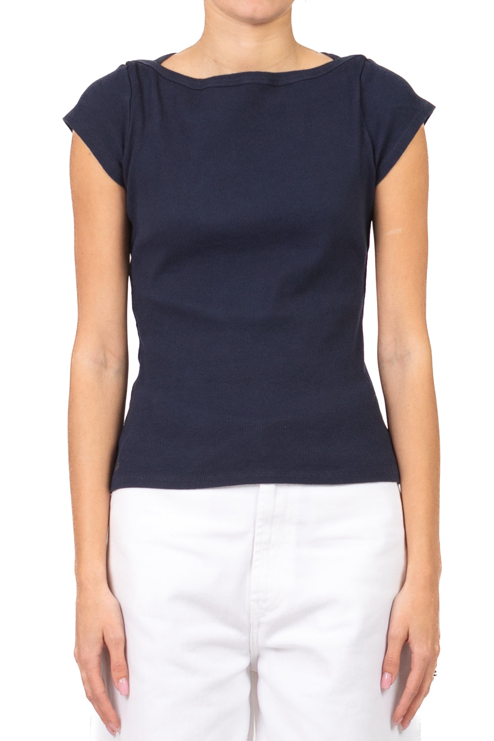 Tensione In - Maglia scollo barca manica corta Art. 21004