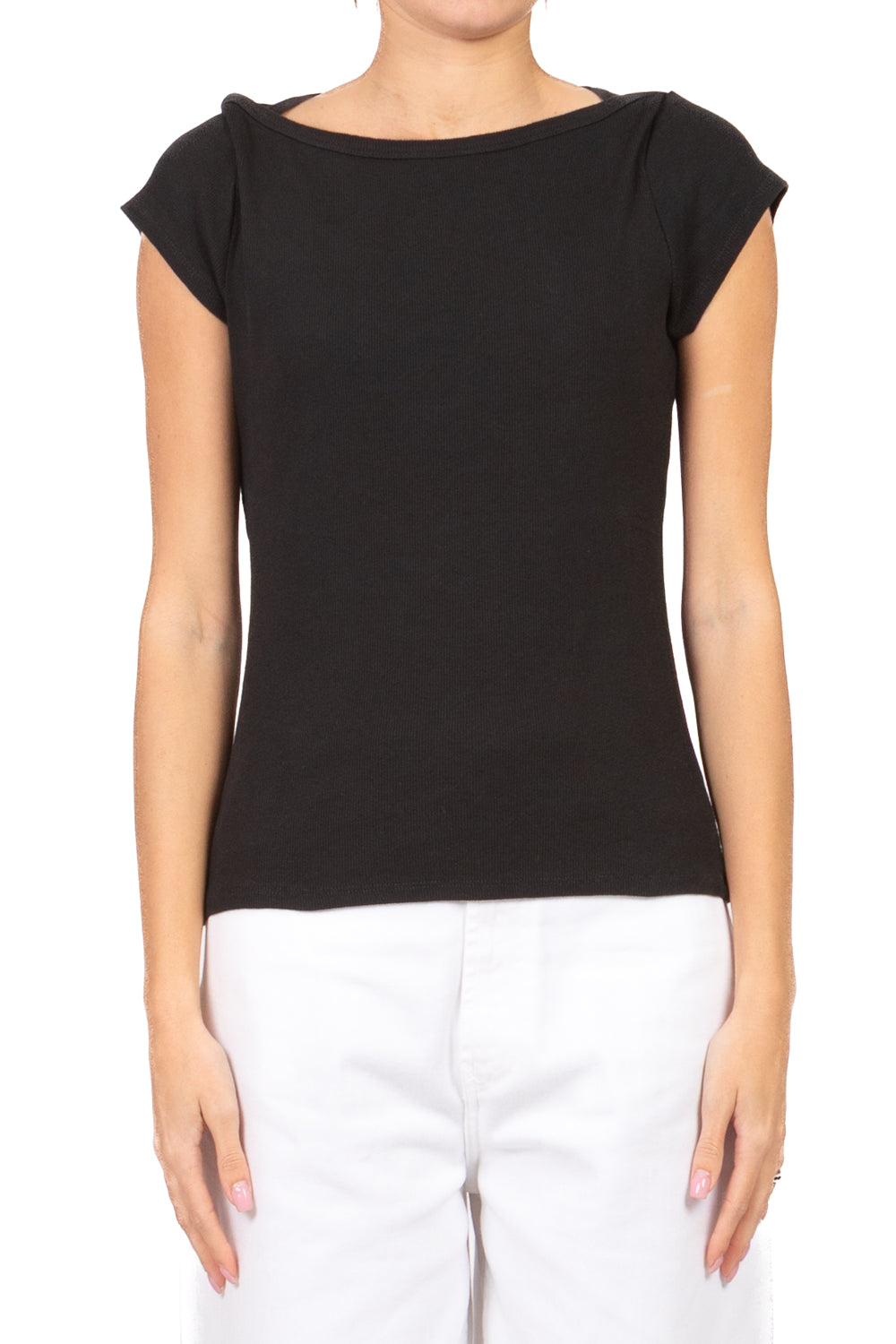 Tensione In - Maglia scollo barca manica corta Art. 21004