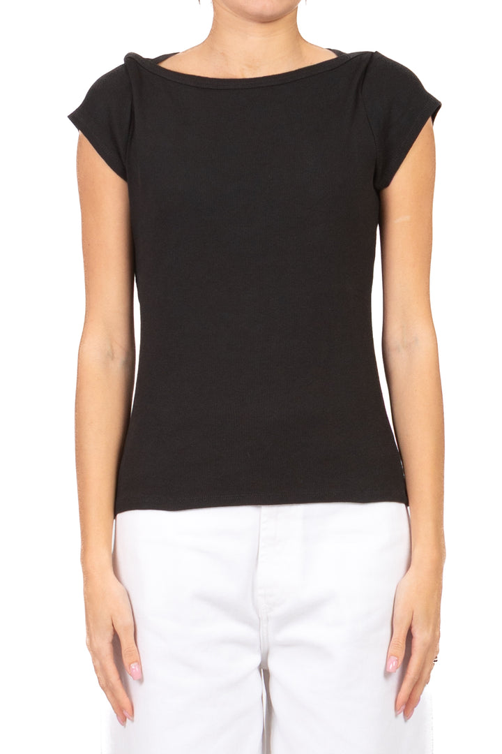 Tensione In - Maglia scollo barca manica corta Art. 21004