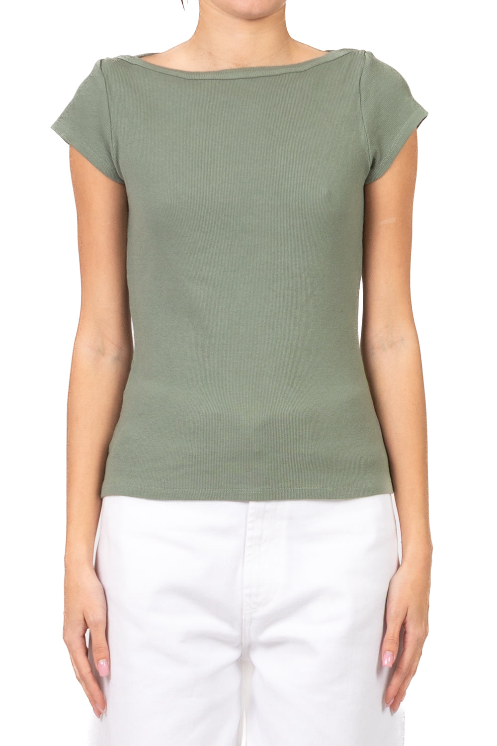 Tensione In - Maglia scollo barca manica corta Art. 21004