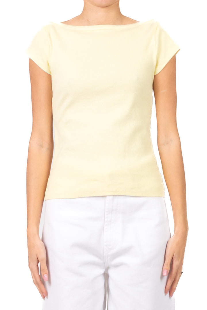 Tensione In - Maglia scollo barca manica corta Art. 21004