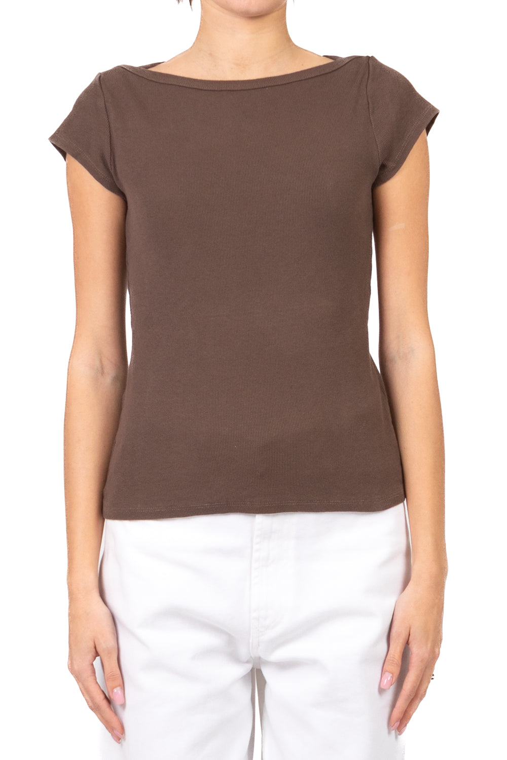 Tensione In - Maglia scollo barca manica corta Art. 21004