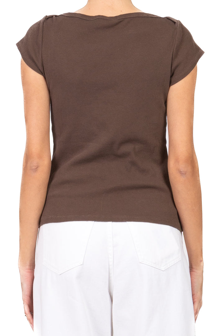 Tensione In - Maglia scollo barca manica corta Art. 21004