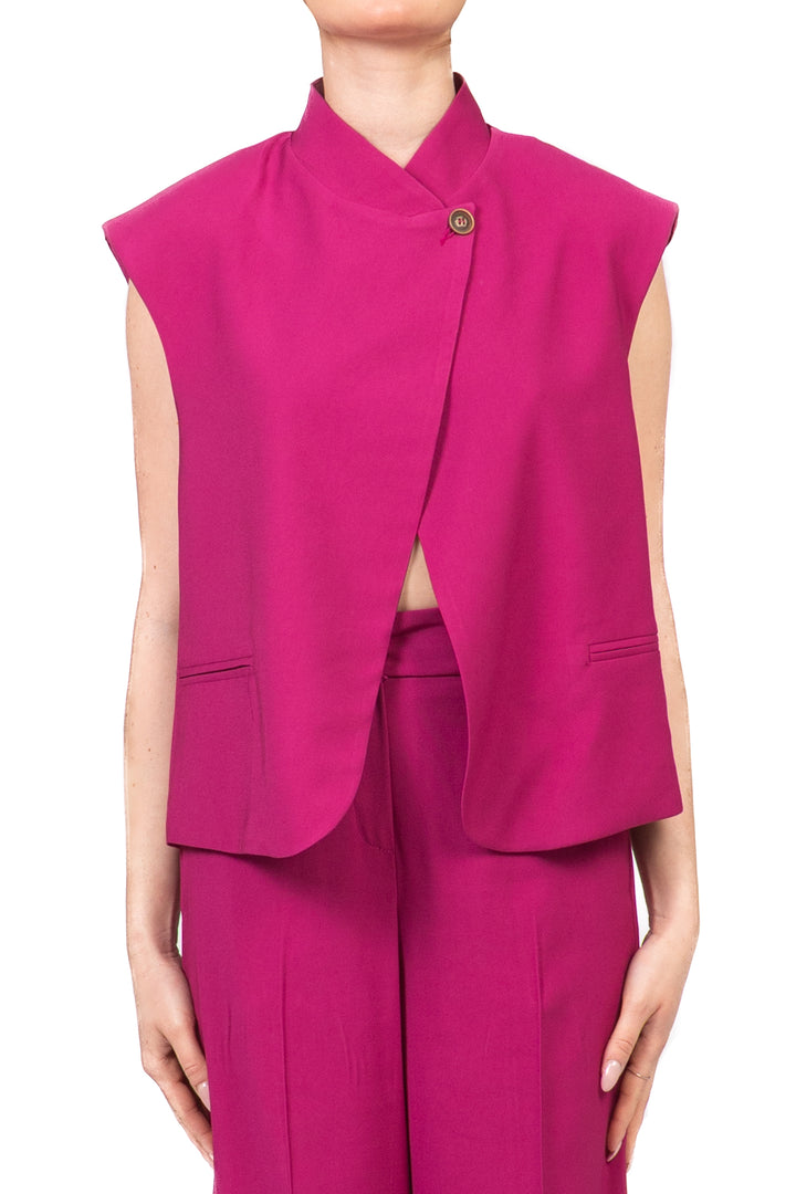 Tensione In - Gilet chiusura un bottone Art. 26D4805