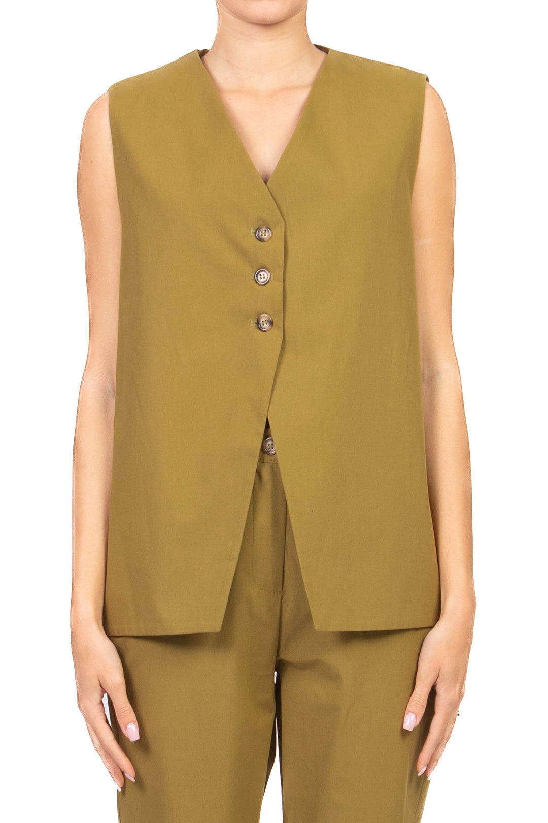 Vicolo - Gilet lungo 3 bottoni Art. TAB2054
