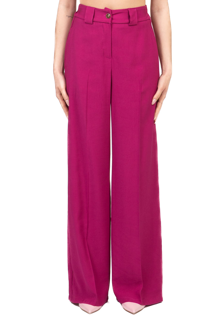 Tensione In - Pantalone palazzo elastico posteriore Art. 26P4809