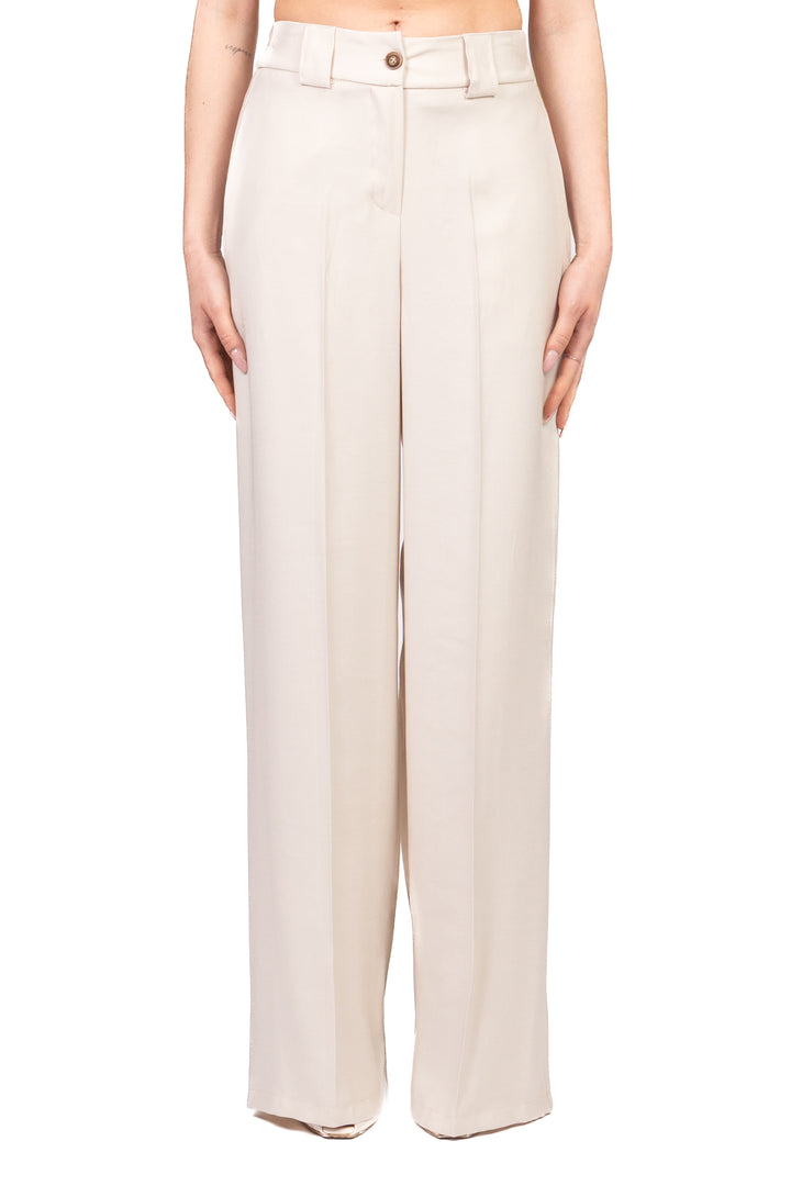 Tensione In - Pantalone palazzo elastico posteriore Art. 26P4809